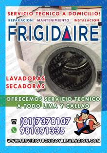 Frigidaire|981091335 Reparación de Lavadoras en Jesús María